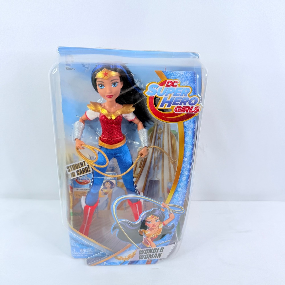 DC Super Hero Girls Wonder Woman 12 Inch Action Doll Mattel DLT62 New